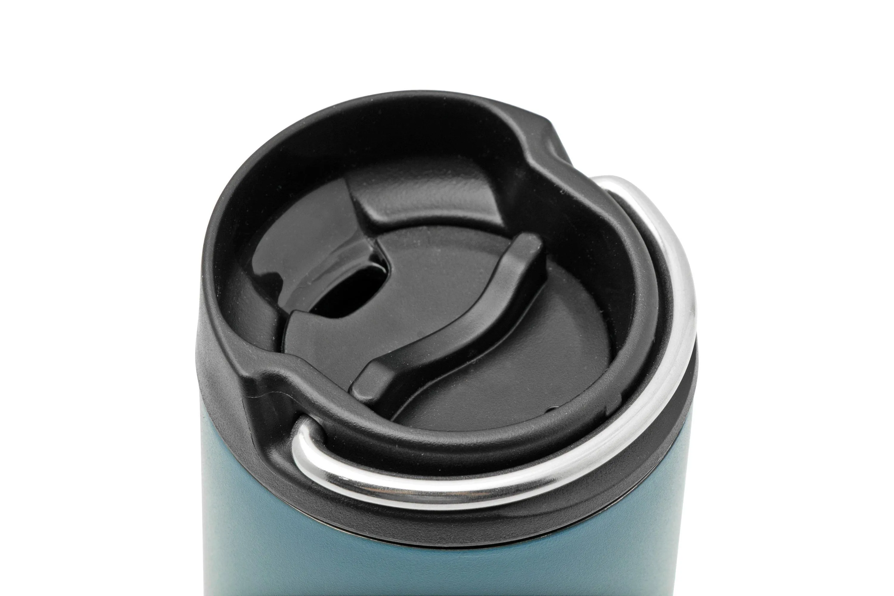 KLEAN KANTEEN INSULATED TKWIDE 355 ML (CAFé CAP)  REAL TEAL