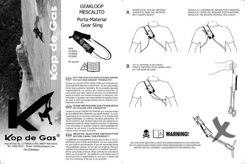 kop de gas Porta Material Mescalito