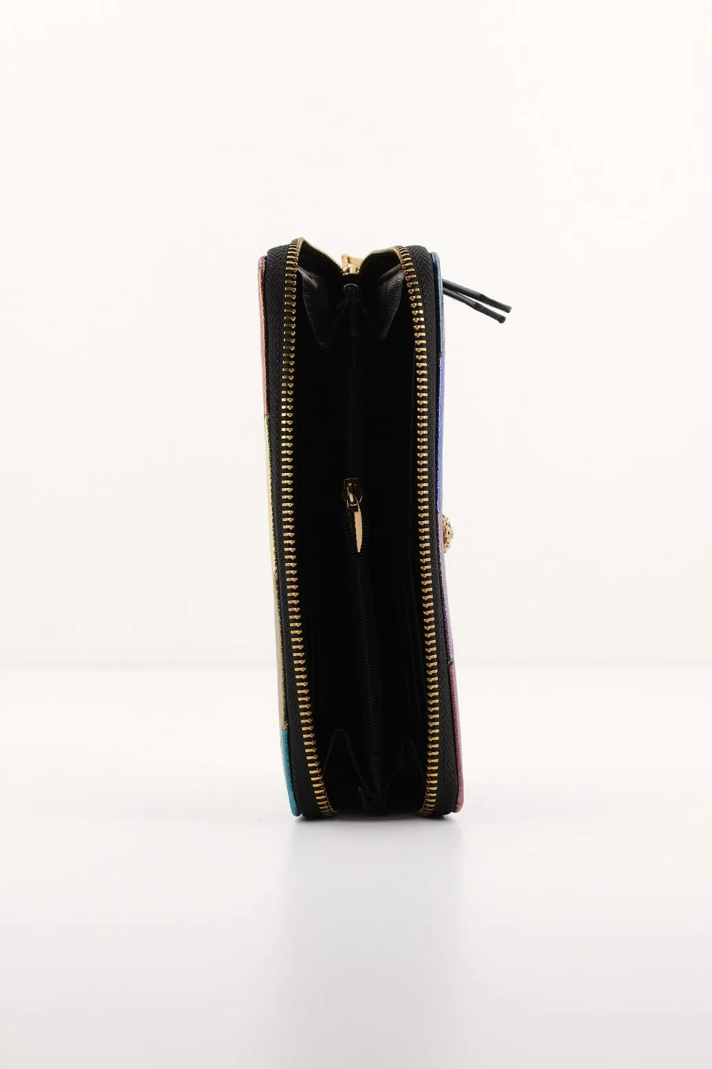 KURT GEIGER LONDON ZIP AROUND WALLET LEATHER
