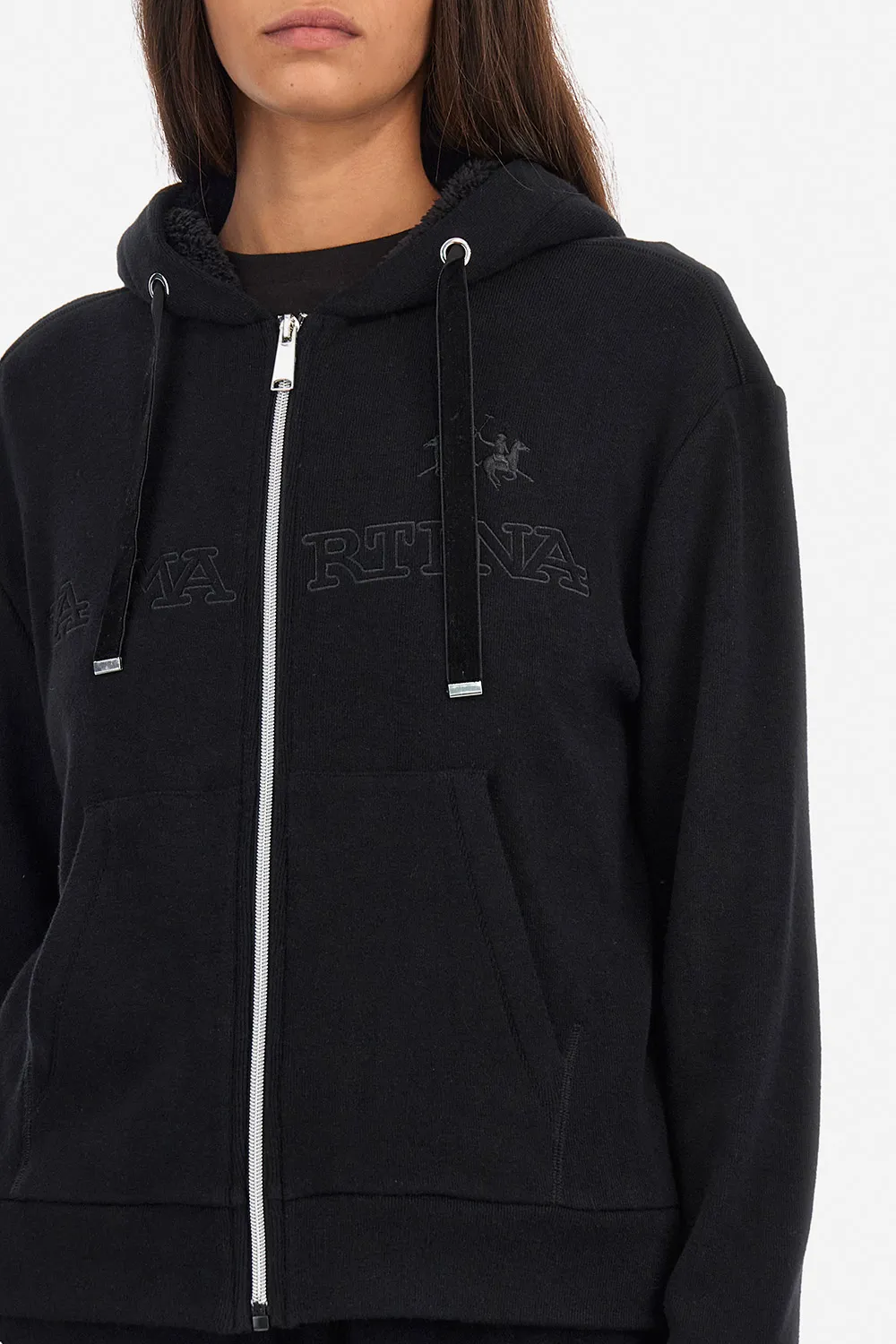 La Martina Sudadera Zerlina Black
