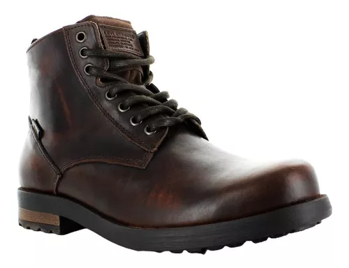 Levis Bota Militar Piel Cafe Para Hombre 80231