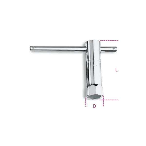 Llave de tubo para bujías