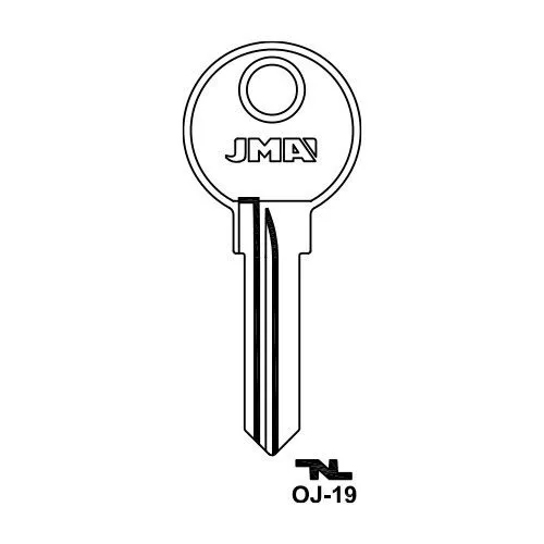 LLAVE SERRETA GRUPO C MODELO OJ19 (CAJA 50 UNIDADES) JMA