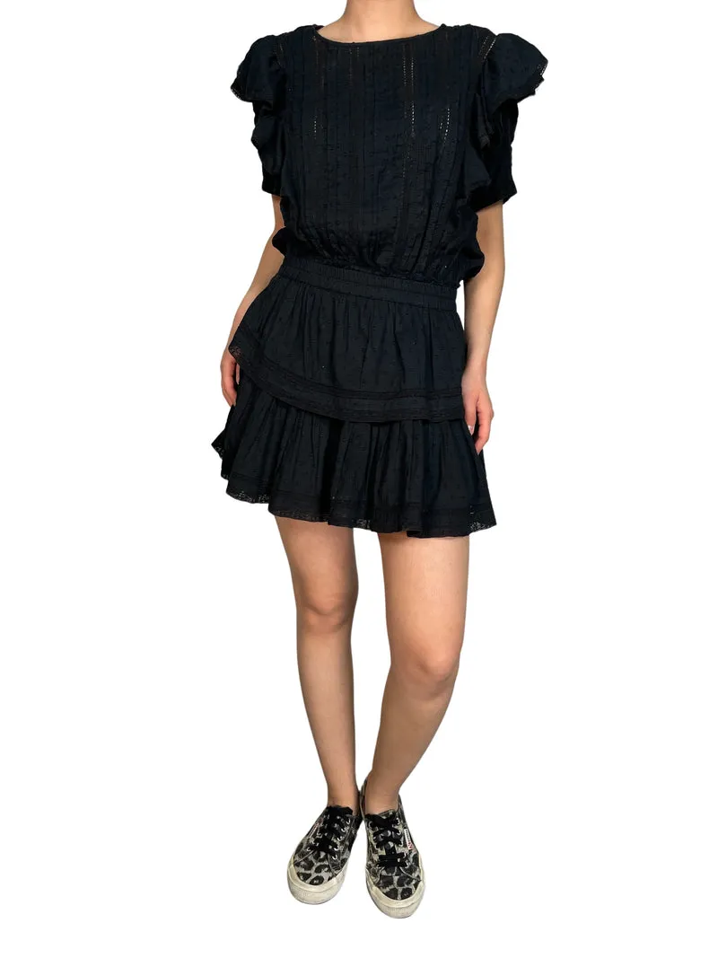 LOVESHACKFANCY Vestido Natasha Viscosa