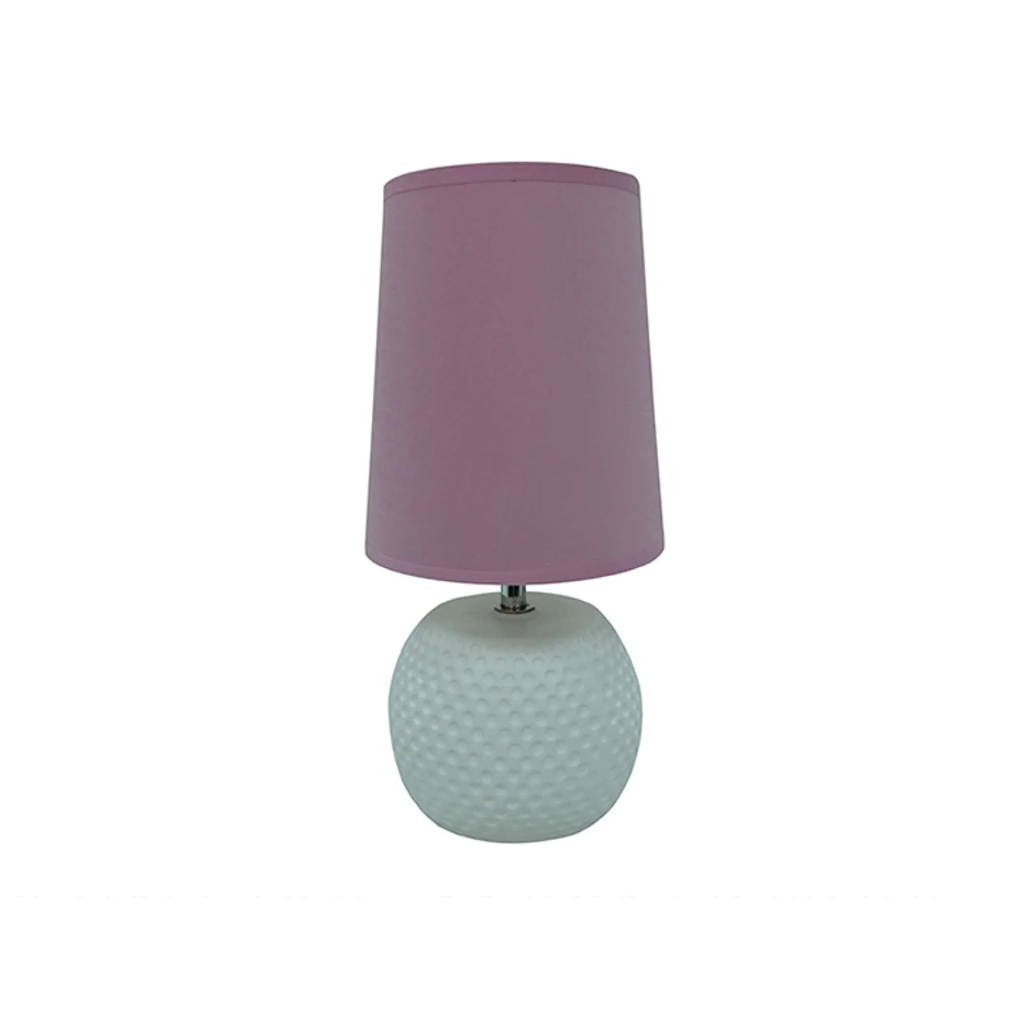 Lámpara de mesa cerámica 28 cm Colores Surtidos
