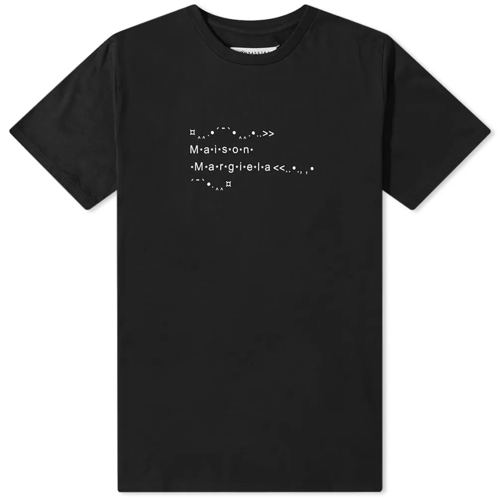 Maison Margiela Font Generator Print Tee