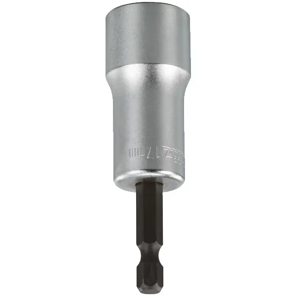 MAKITA  B52629  LLAVE TUBULAR CON VARILLA HEXAGONAL, 17X75MM, LLAVE MAGNETIZADA