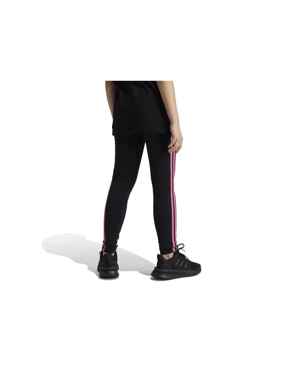 MALLAS ADIDAS ESSENTIALS 3STRIPES COTTON NIñA NEGRO