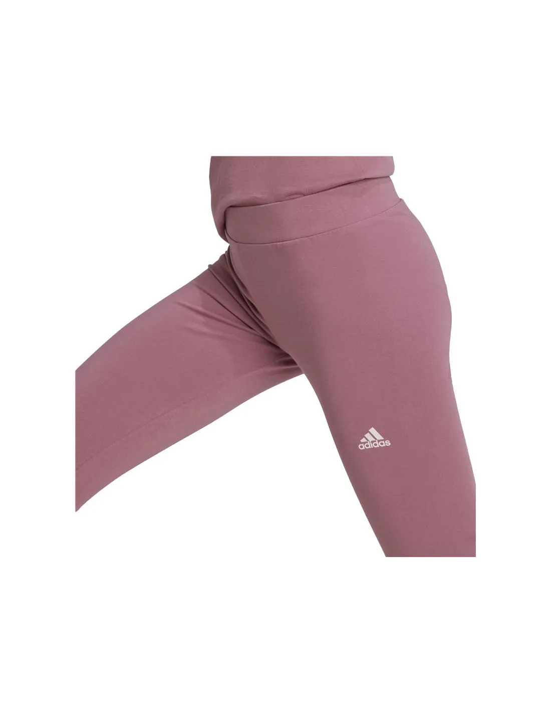 Mallas adidas Essentials Linear Logo Cotton Niña Rosa