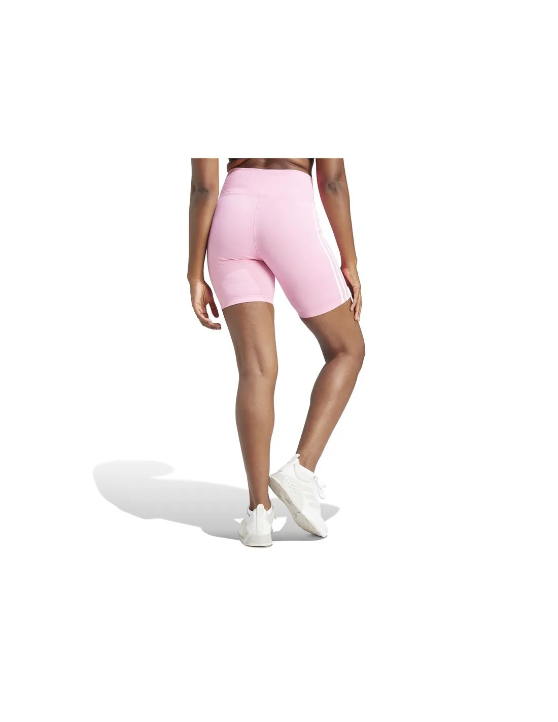 Mallas de Fitness adidas Essentials 3Bandas Short Mujer Rosa