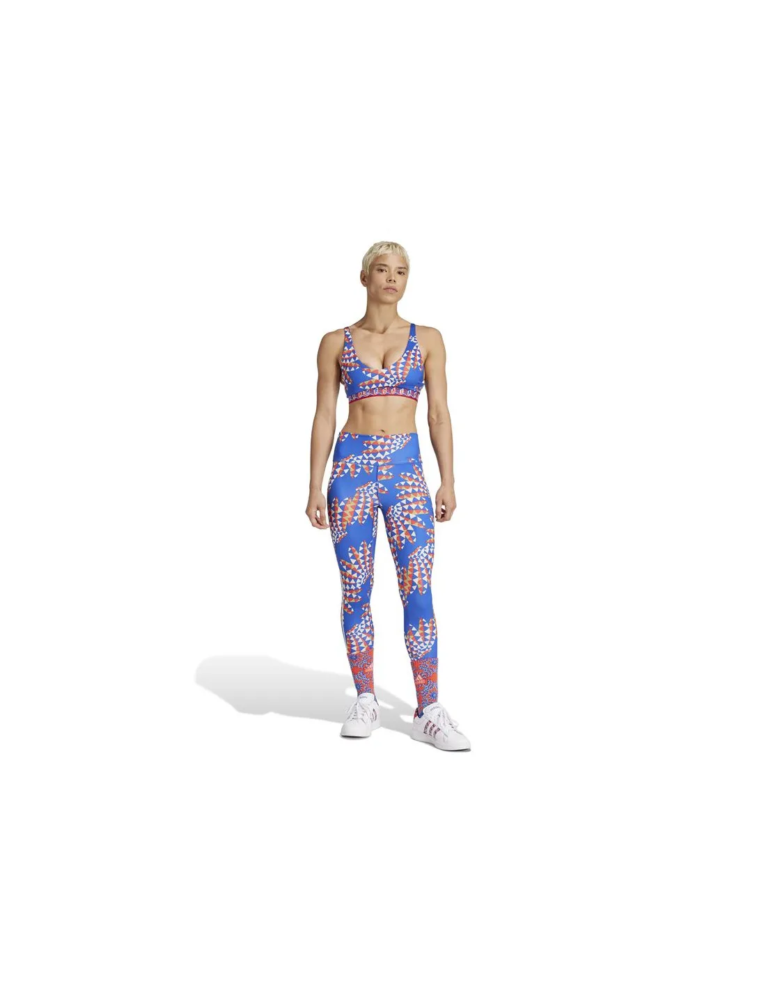 Mallas de Fitness adidas Essentials Farm Mujer Azul