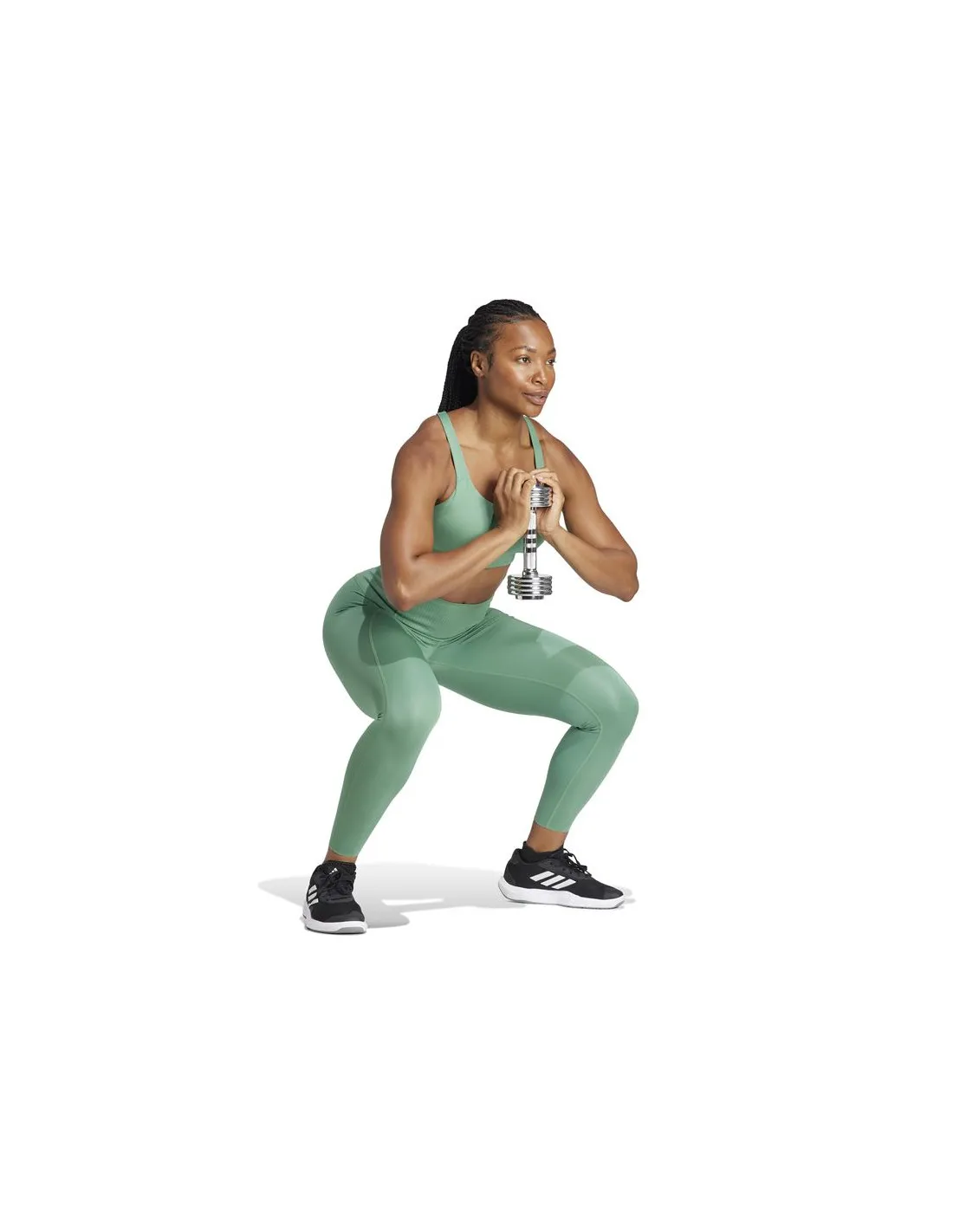 Mallas de Fitness adidas Essentials Opme Power 7/8 Mujer Verde