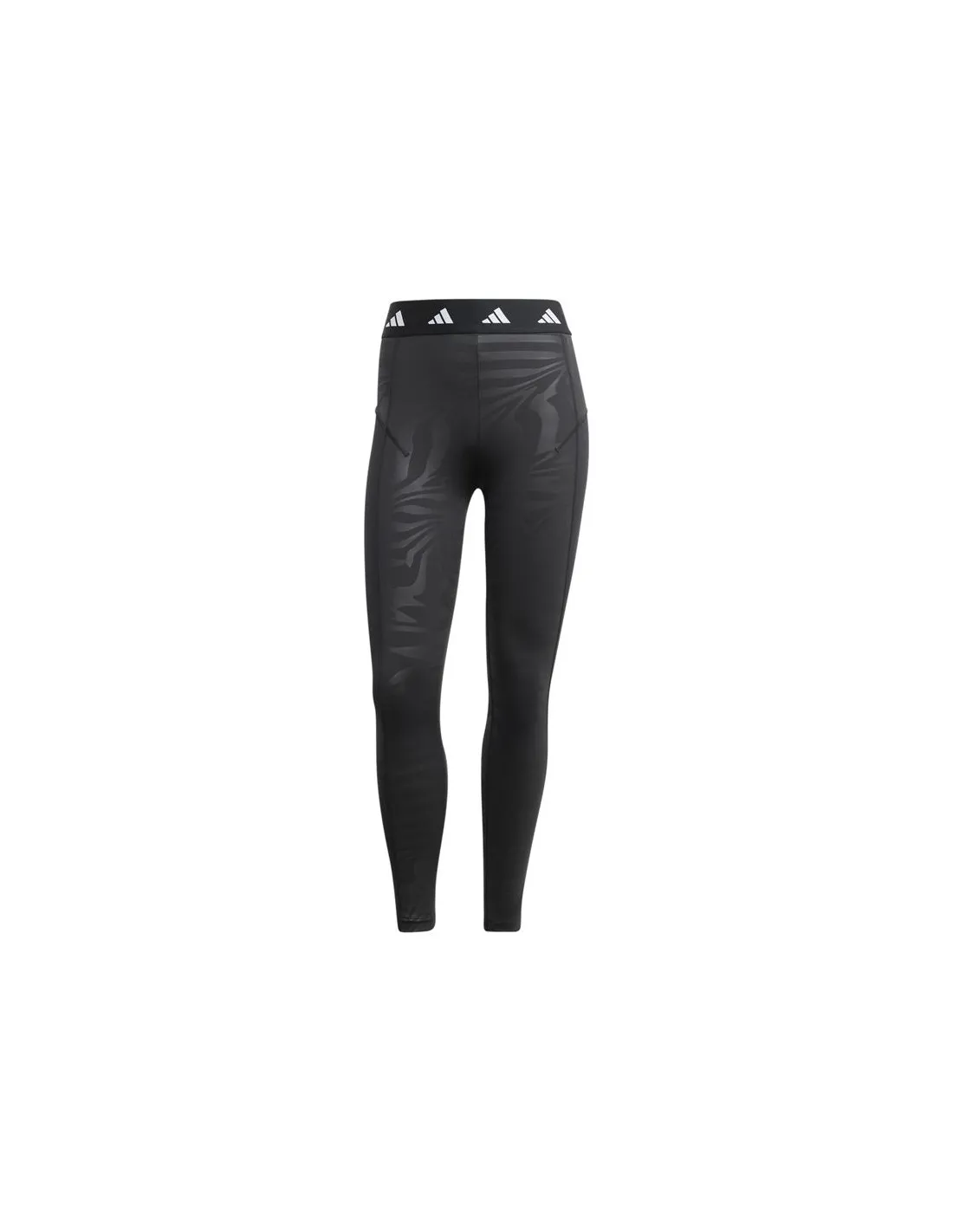 Mallas de Fitness adidas Essentials Techfit Print 7/8 Mujer Negro
