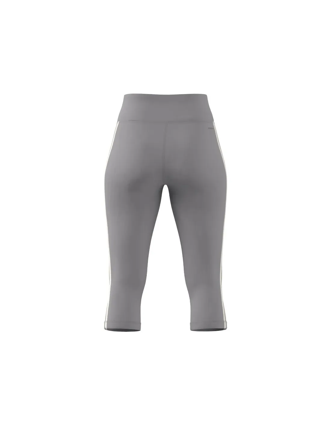 Mallas de Fitness adidas Train Essentials 3S 3/4 Mujer Gris