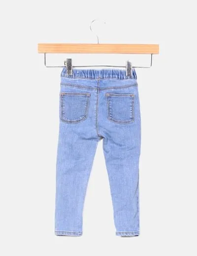 Mango Pantalón denim azul skinny