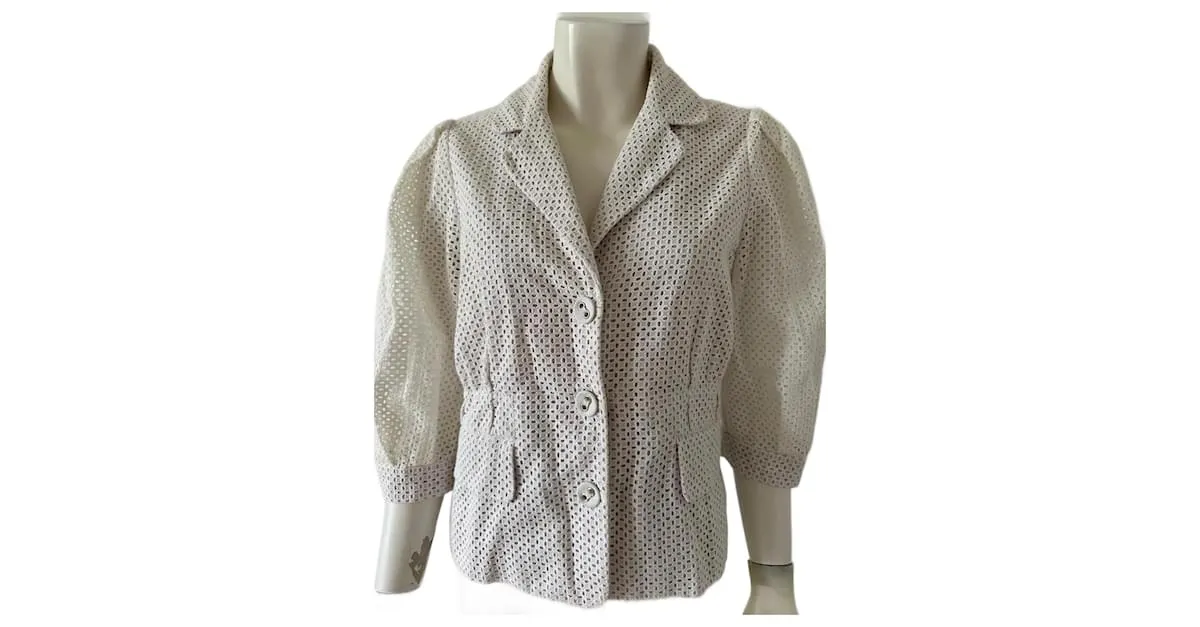 Marc by Marc Jacobs Chaquetas Blanco Lavanda 