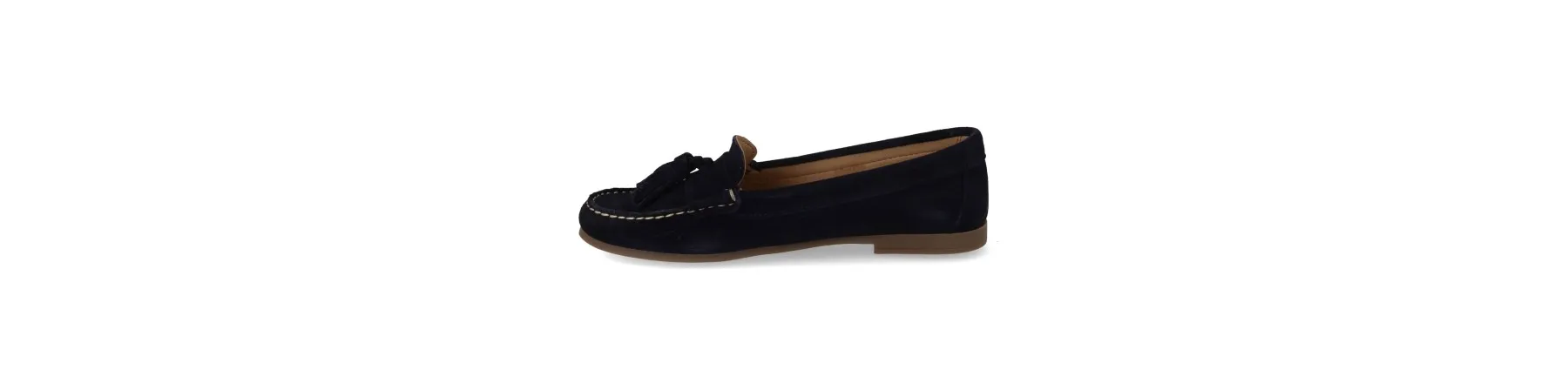 MOCASINES MUJER con BORLAS MOD. PAULINA