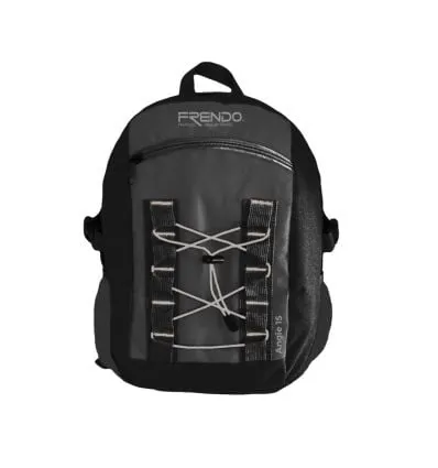Mochila Frendo Angie 15L (Negro/Gris)