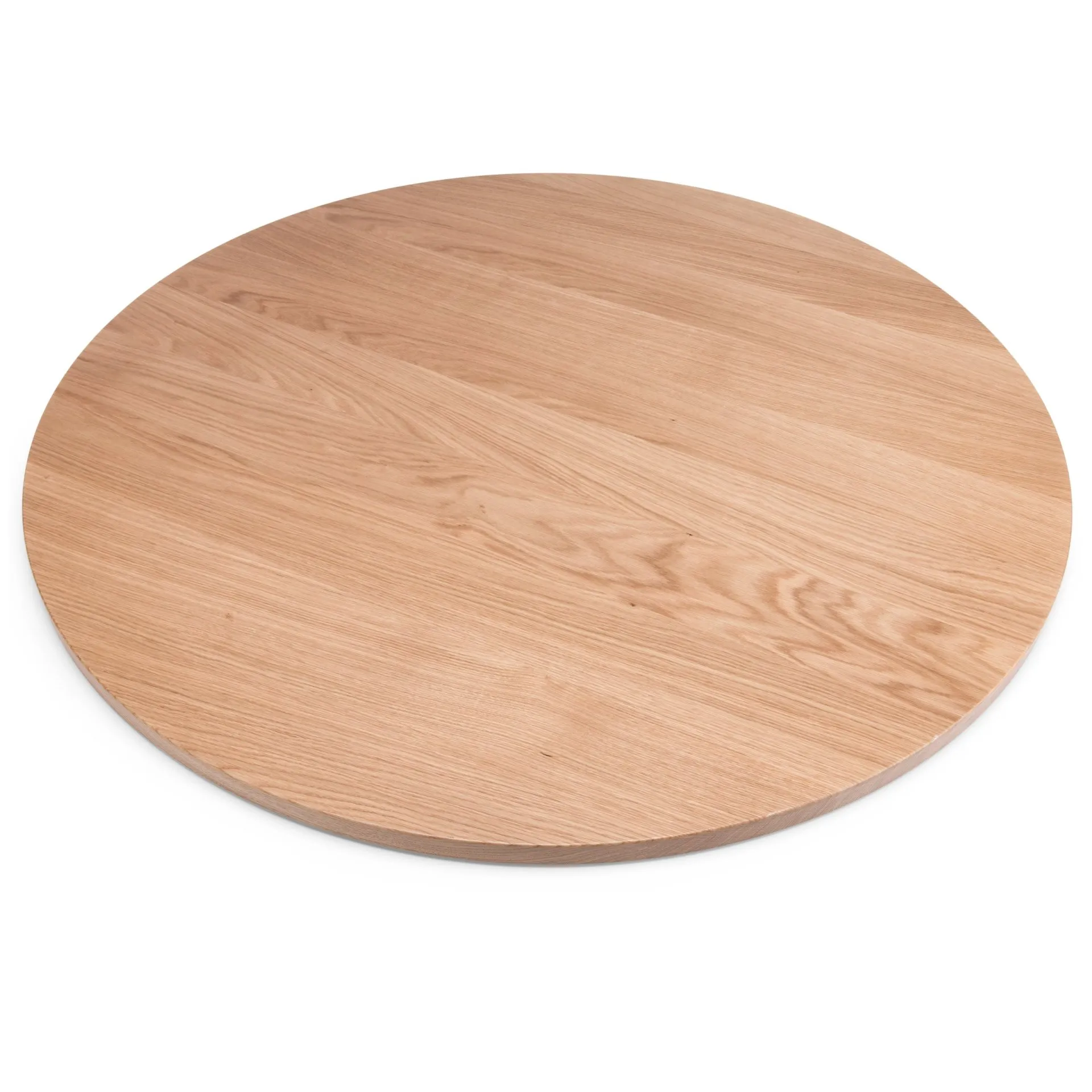Modulor panel de madera maciza, redondo, roble