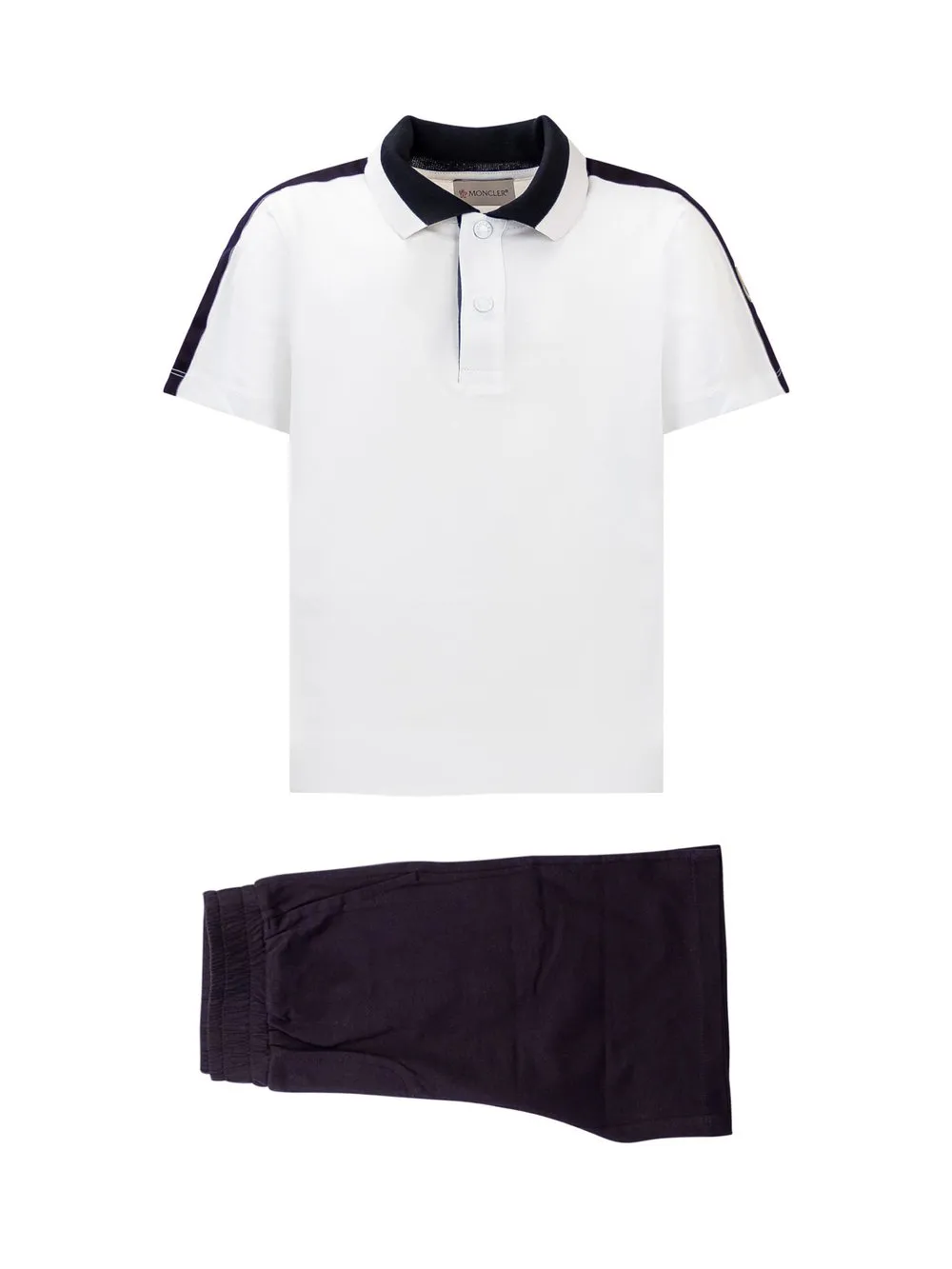 MONCLER KIDS TSHIRT AND SHORTS SET