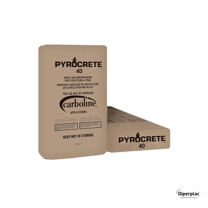 Mortero Pyrocrete 40