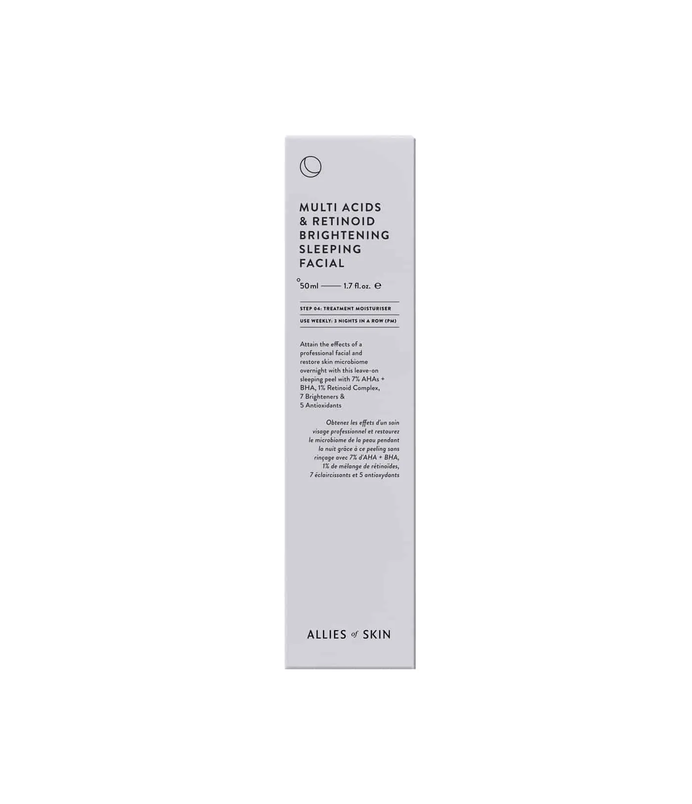 Multi Acids & Retinoid Brightening Sleeping Facial