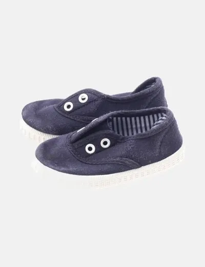Natural line Zapatilla azul marino
