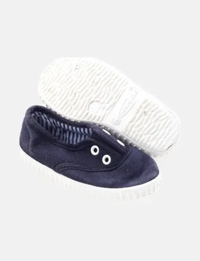 Natural line Zapatilla azul marino