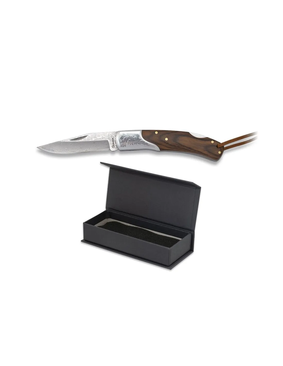 Navaja albainox damasco y stamina (14,6 cm.)