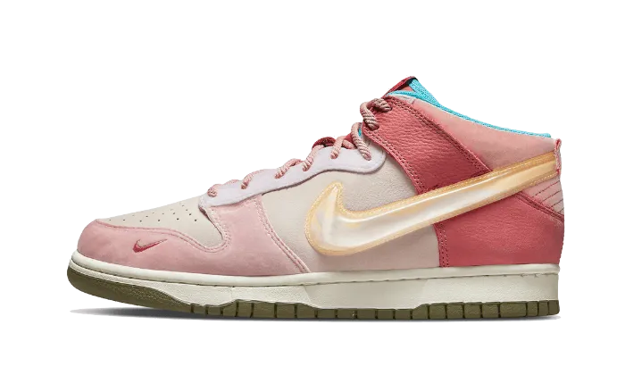 Nike Dunk Mid Social Status Free Lunch Strawberry Milk