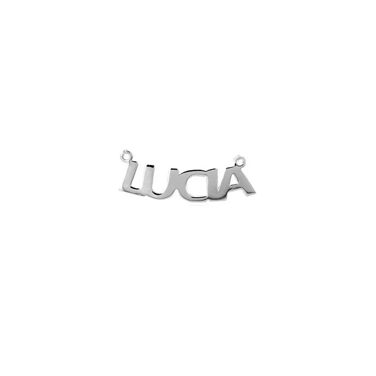Nombres sueltos para collares y pulseras POR ENCARGOplata de ley