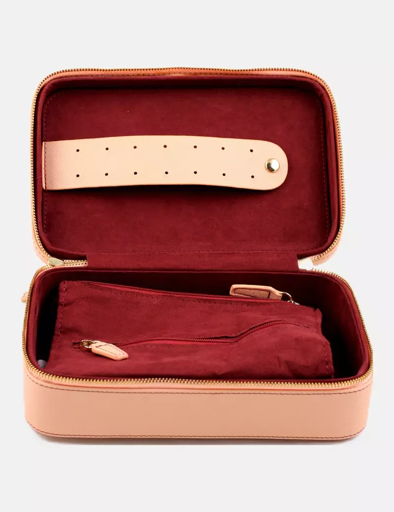 NoName Joyero de viaje rosa