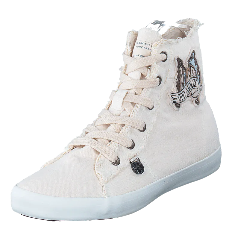 Odd Molly zapatos Butterfly High Sneakers Shell