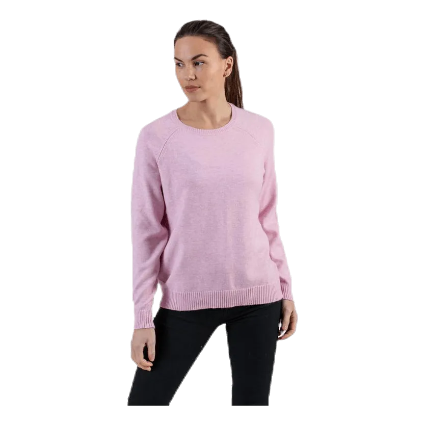 Only Lesly Kings L/S Pullover Knt Pink