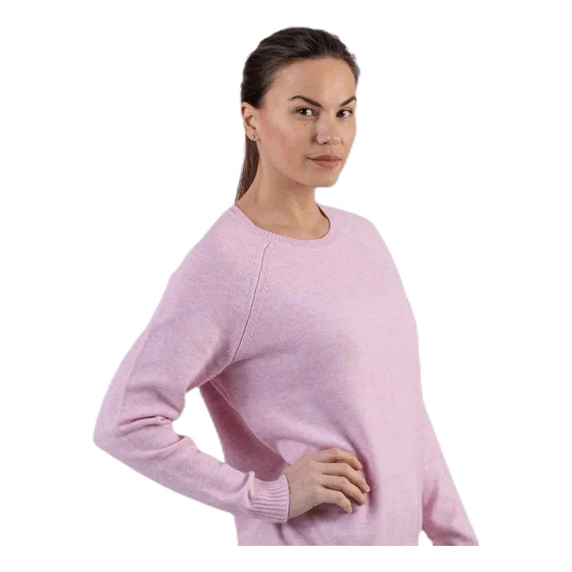 Only Lesly Kings L/S Pullover Knt Pink