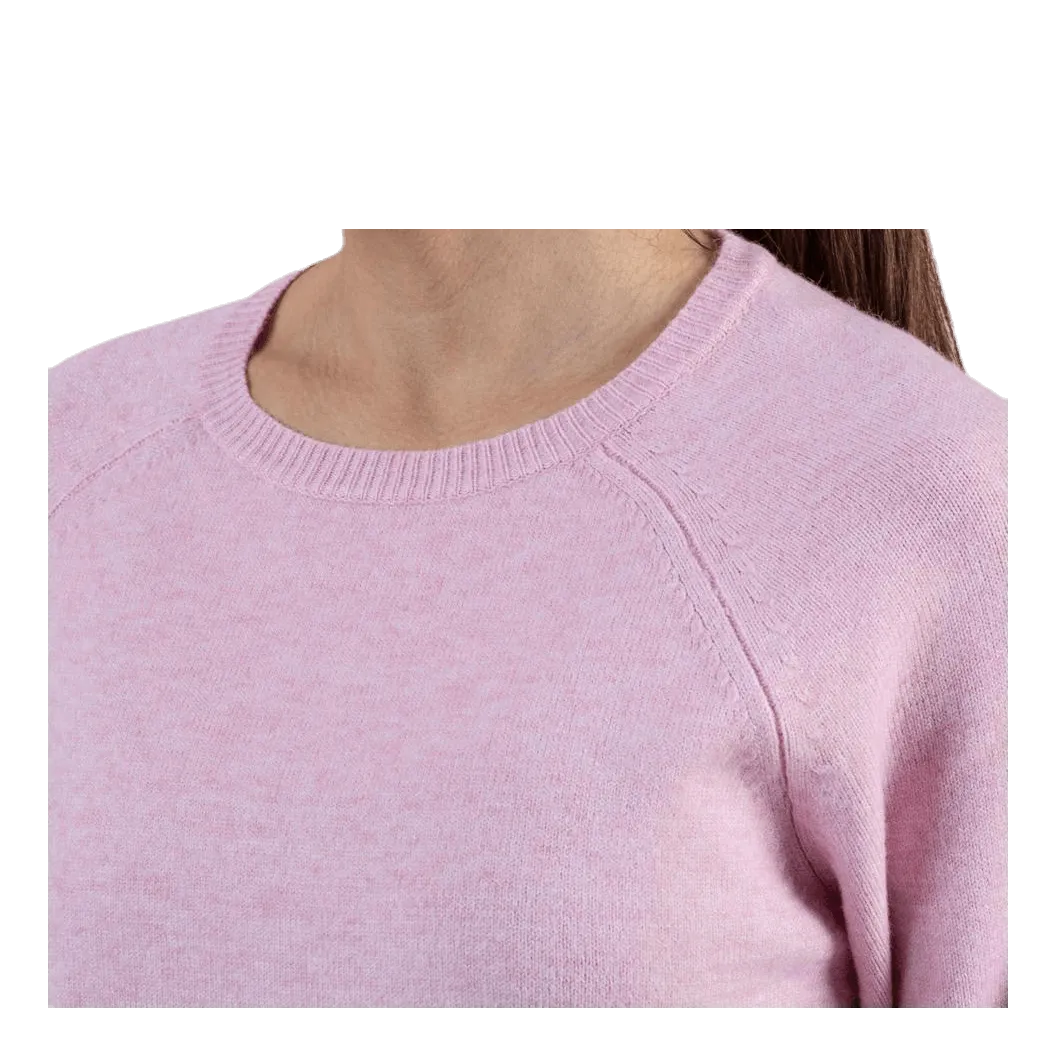 Only Lesly Kings L/S Pullover Knt Pink