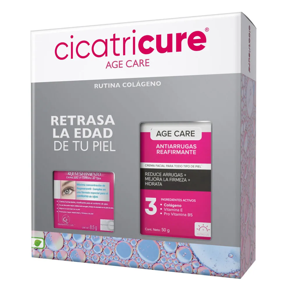 Pack Cicatricure Age Care Crema Reafirmante 50Gr + Contorno De Ojos 8,5Gr