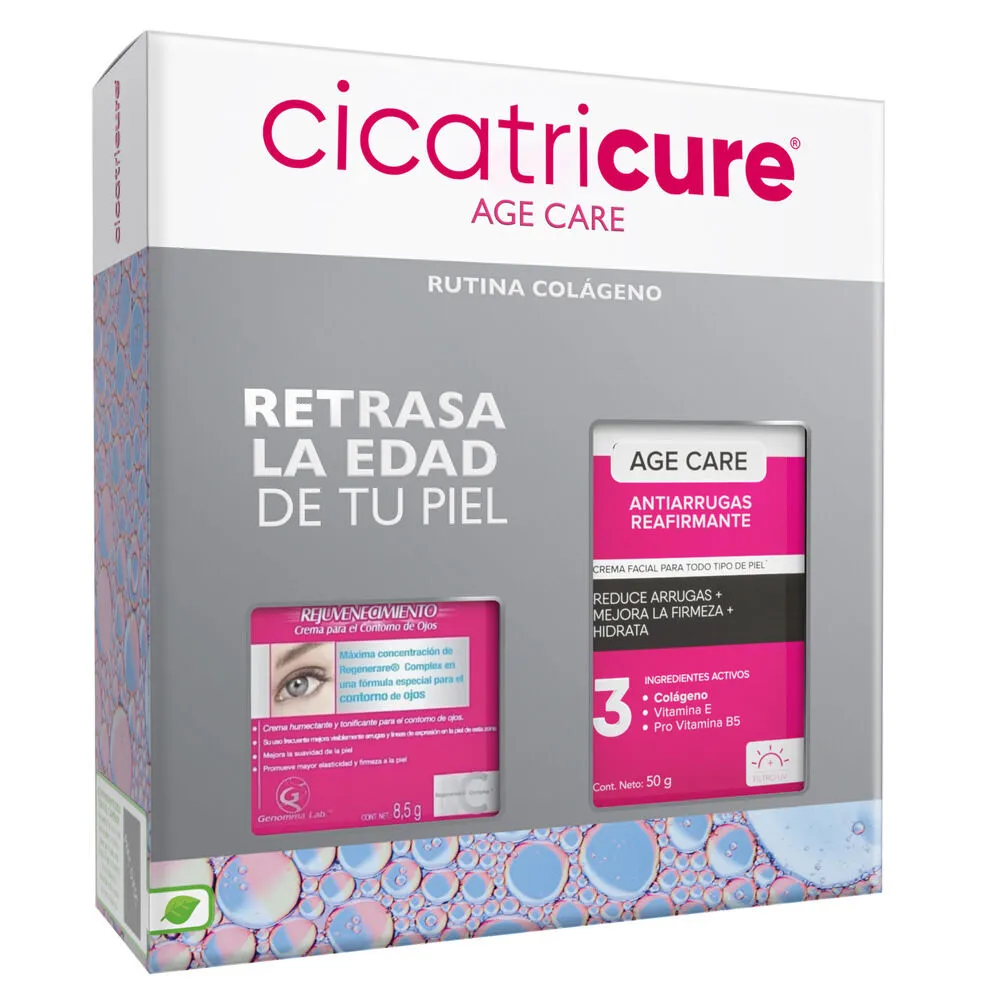 Pack Cicatricure Age Care Crema Reafirmante 50Gr + Contorno De Ojos 8,5Gr