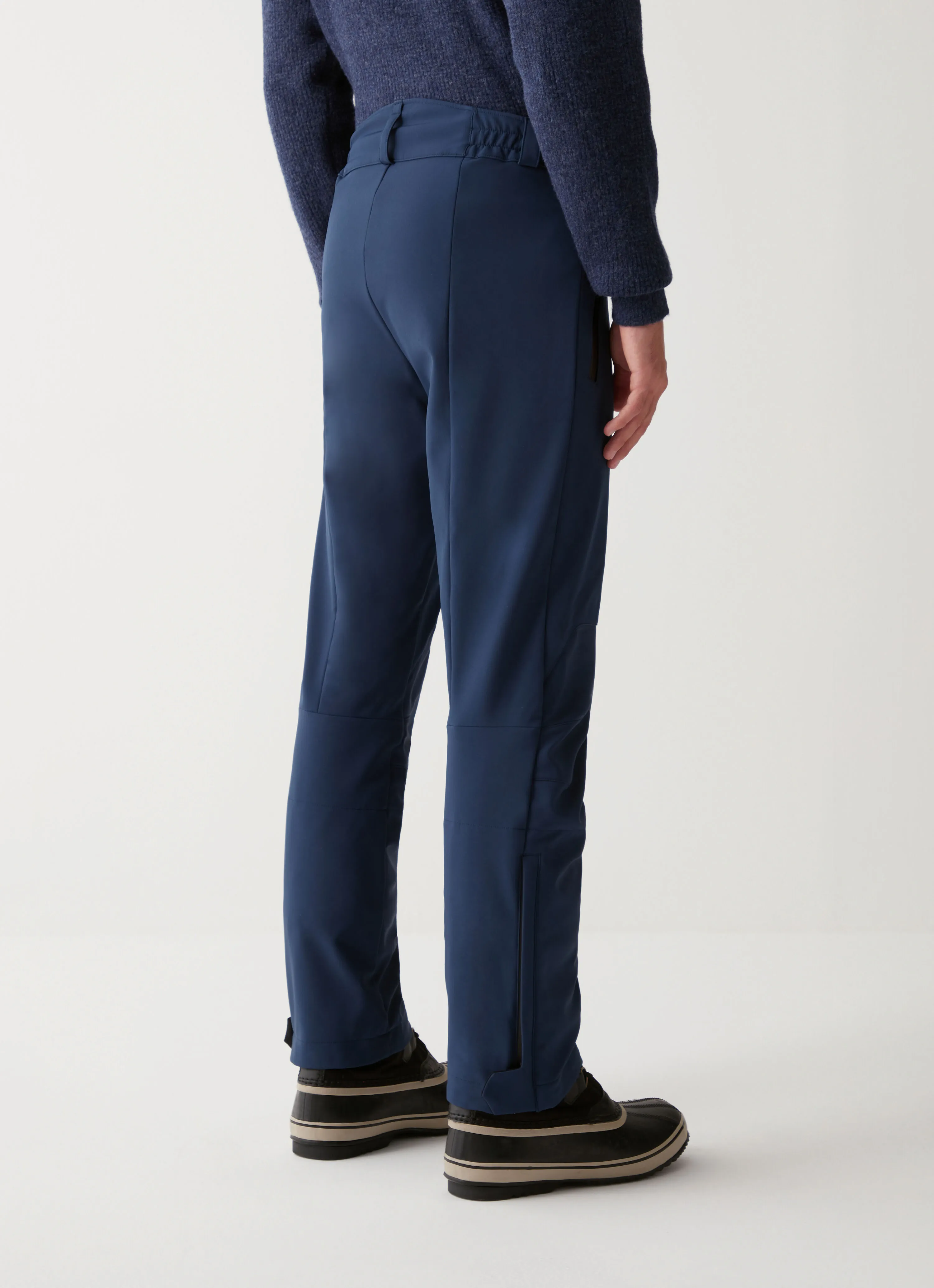 Pantalón de esquí softshell con polainas
