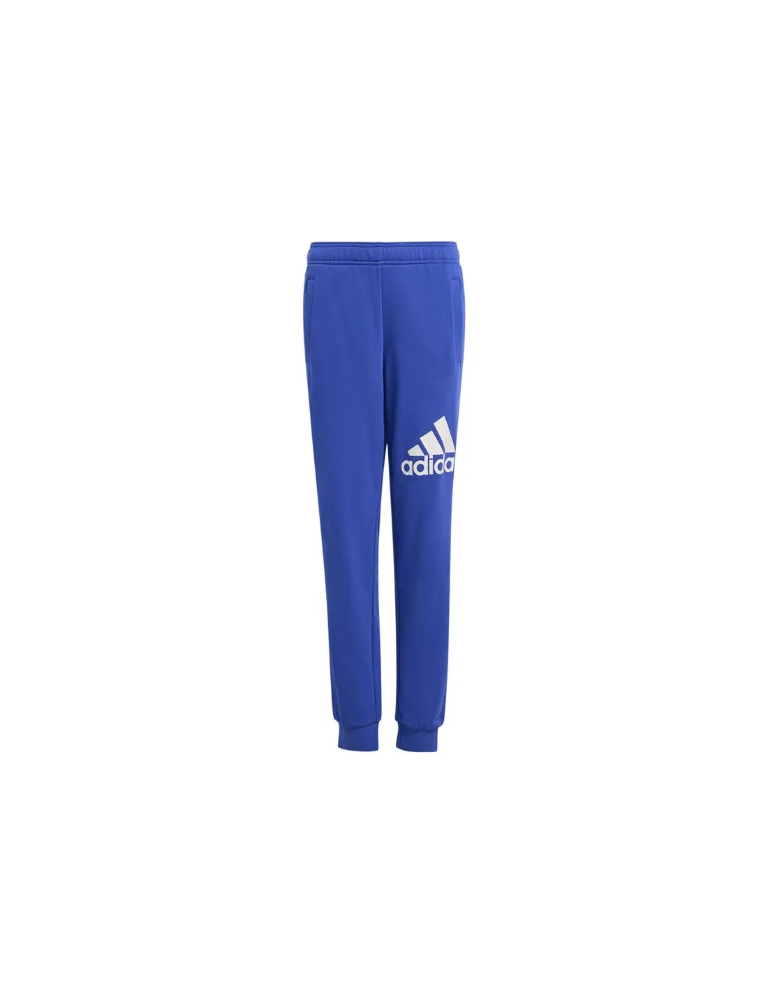 Pantalones adidas Essentials Big Logo Cotton Regular Fit Infantil Azul