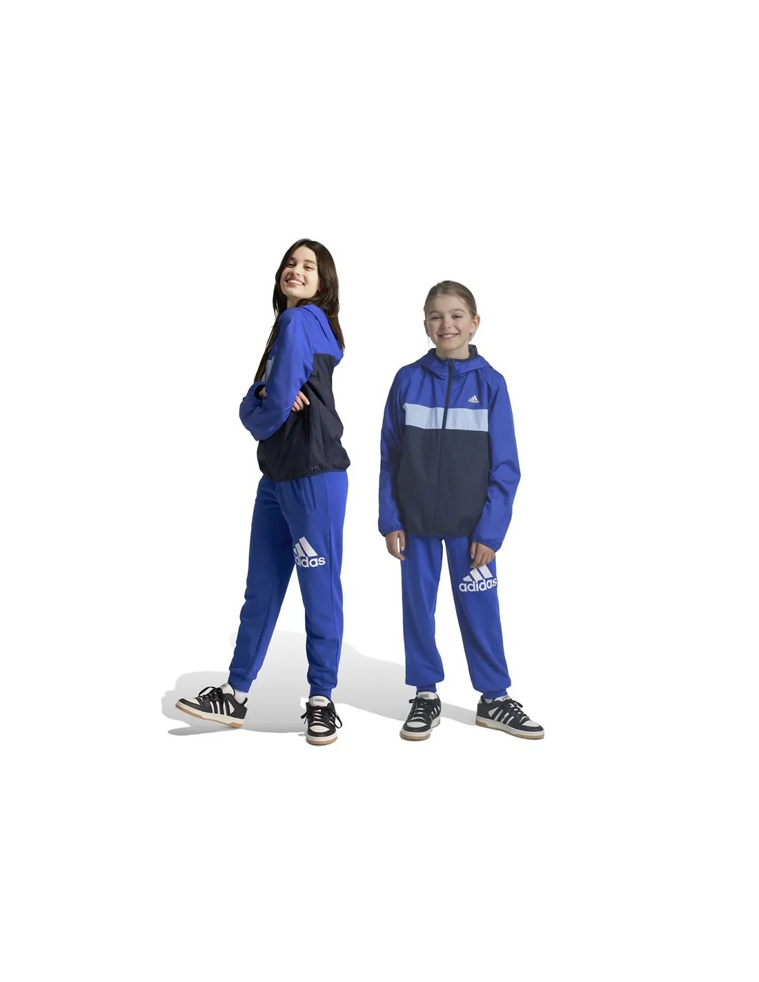 Pantalones adidas Essentials Big Logo Cotton Regular Fit Infantil Azul