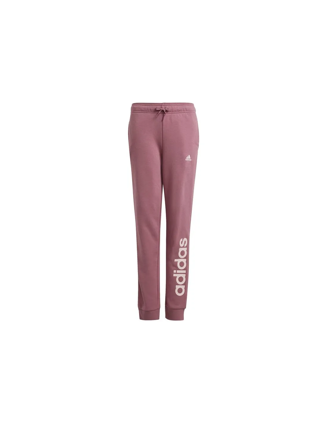 Pantalones adidas Essentials Linear Logo Cotton Niña Rosa