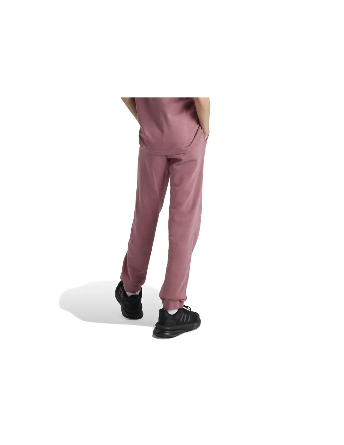 Pantalones adidas Essentials Linear Logo Cotton Niña Rosa