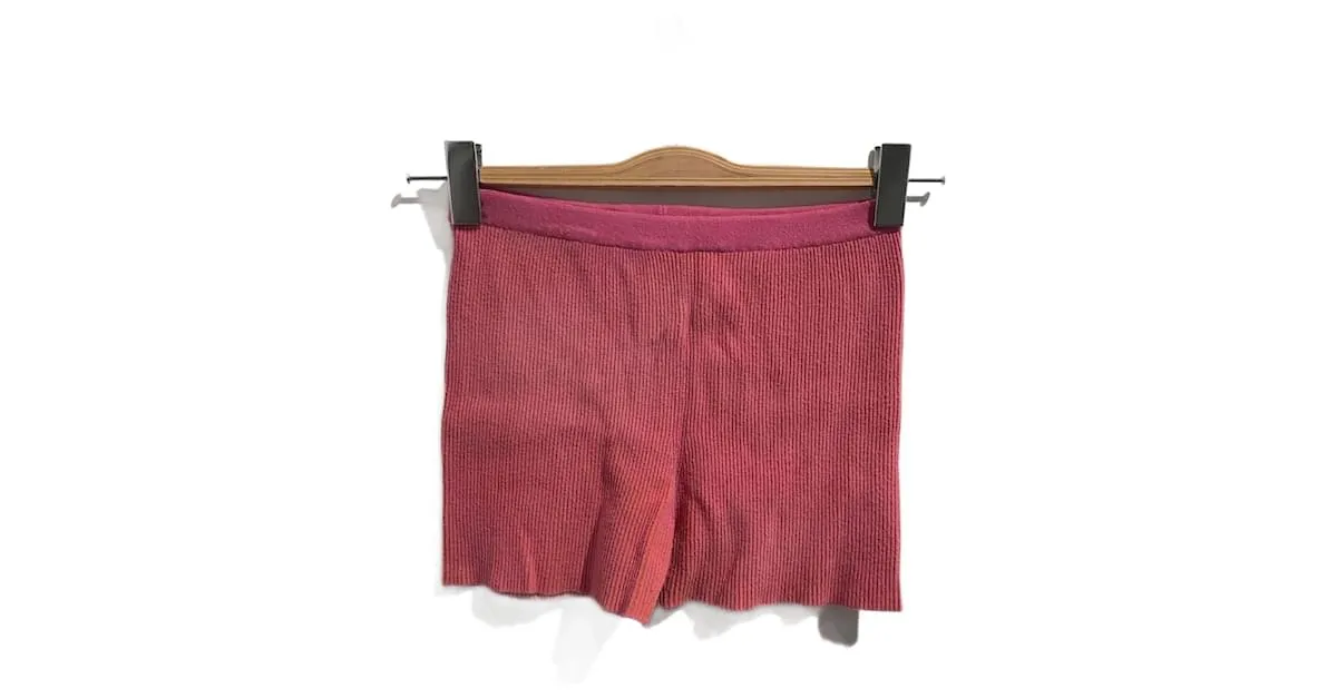 Pantalones cortos JACQUEMUS.Internacional XS Sintético Rosa 