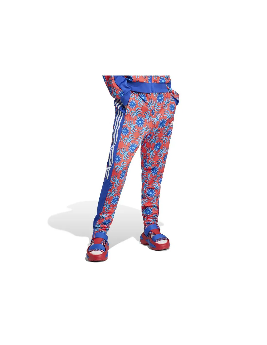 Pantalones de Fitness adidas Essentials Farm Tiro Mujer Rojo
