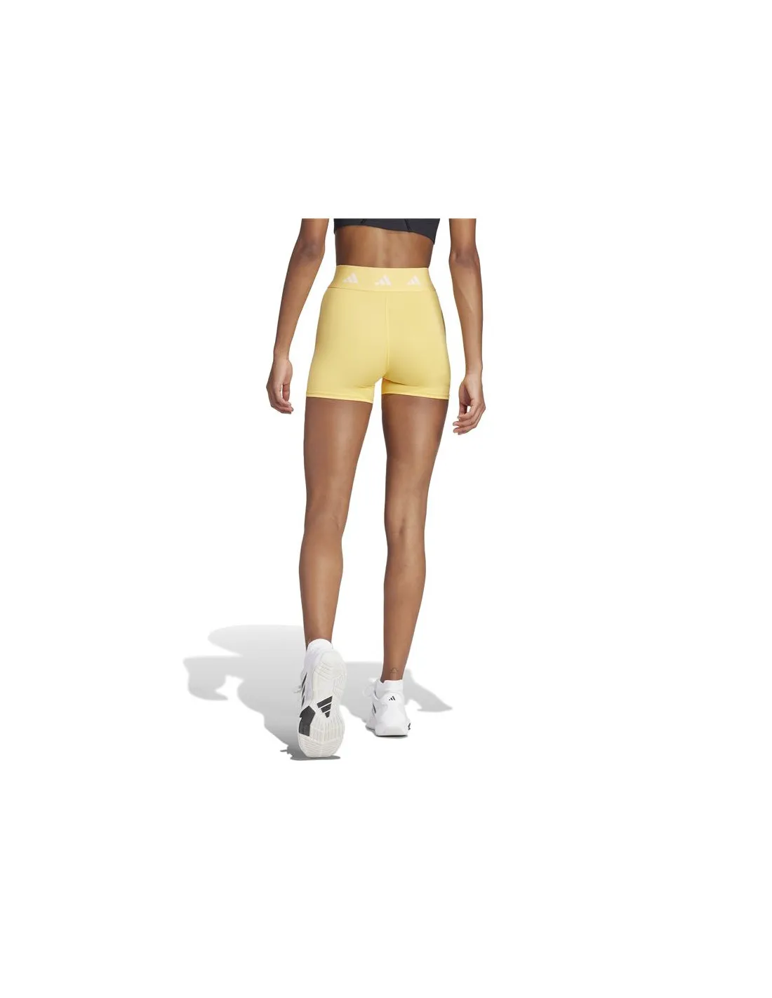 Pantalones de Fitness adidas Essentials Tf Mujer Amarillo