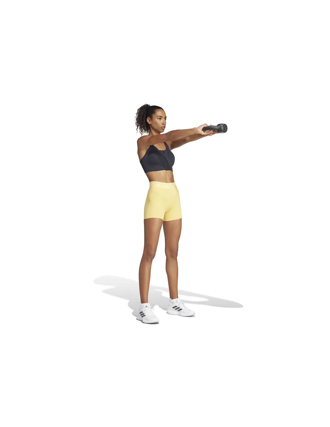 Pantalones de Fitness adidas Essentials Tf Mujer Amarillo