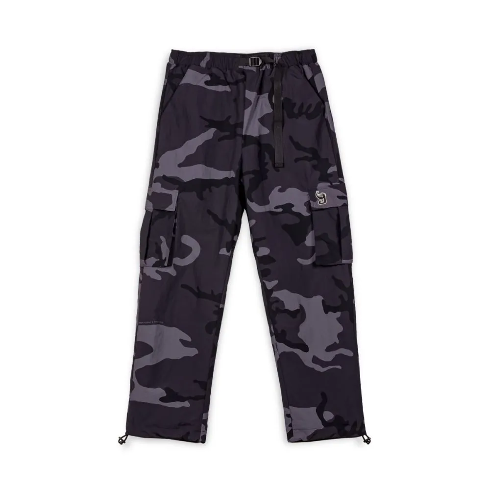 PANTALÓN GRIMEY ALL OVER PRINT TUSKER TEMPLE  BLACK | FW23