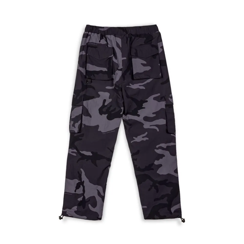 PANTALÓN GRIMEY ALL OVER PRINT TUSKER TEMPLE  BLACK | FW23