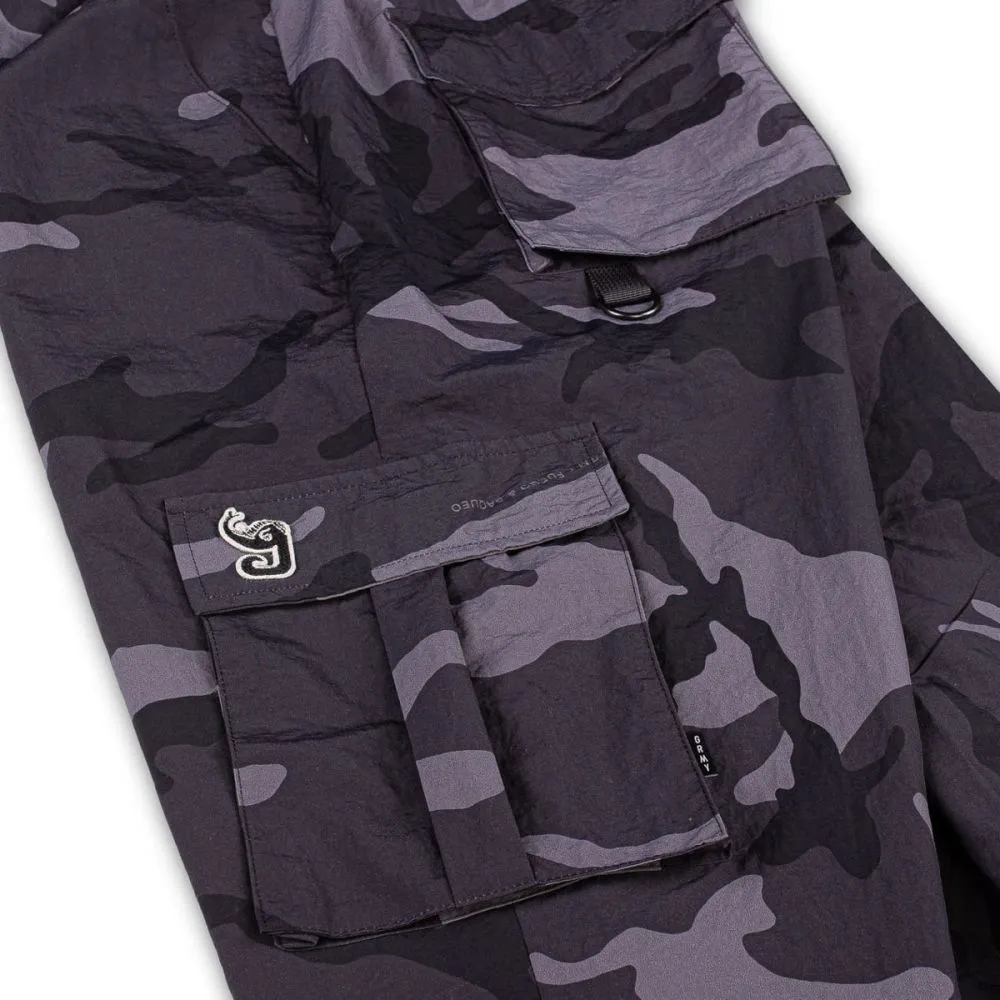 PANTALÓN GRIMEY ALL OVER PRINT TUSKER TEMPLE  BLACK | FW23